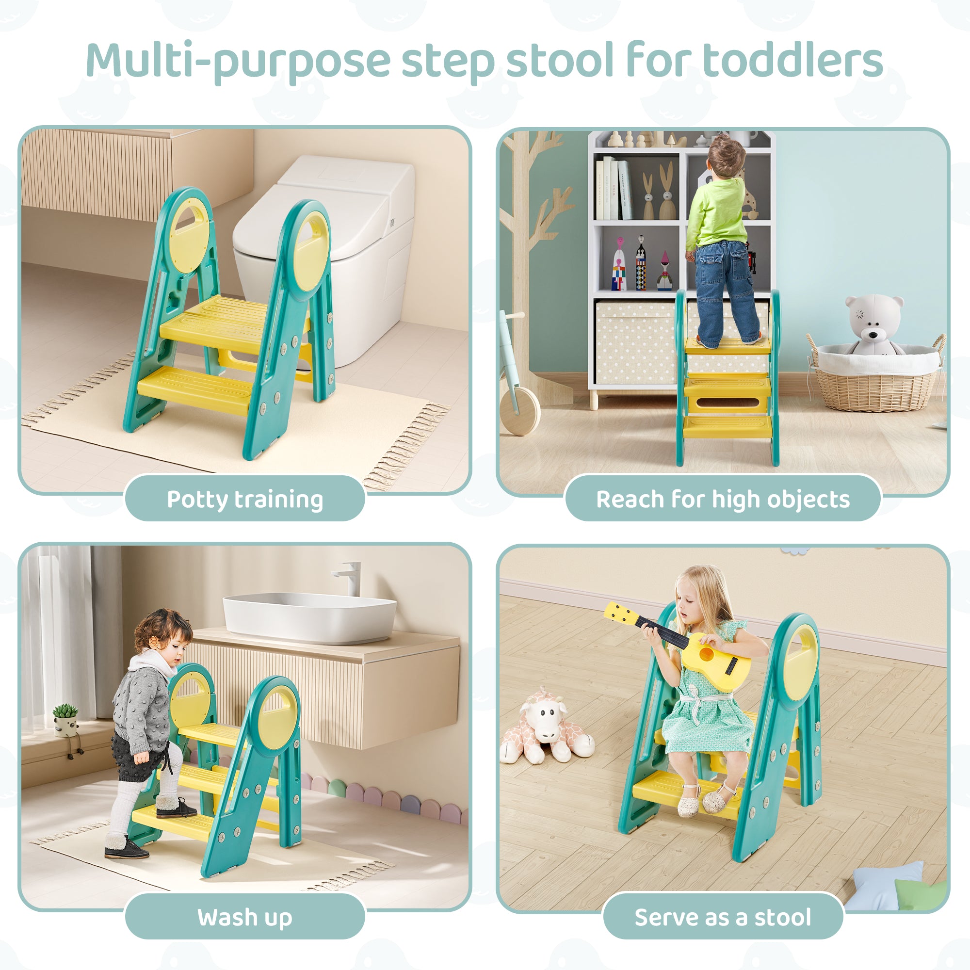 Baby standing online stool